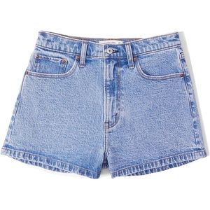 ABERCROMBIE & FITCH The Mom Short High Rise Curve Love